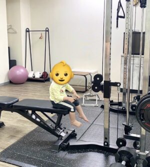 トレーニング中のお子様